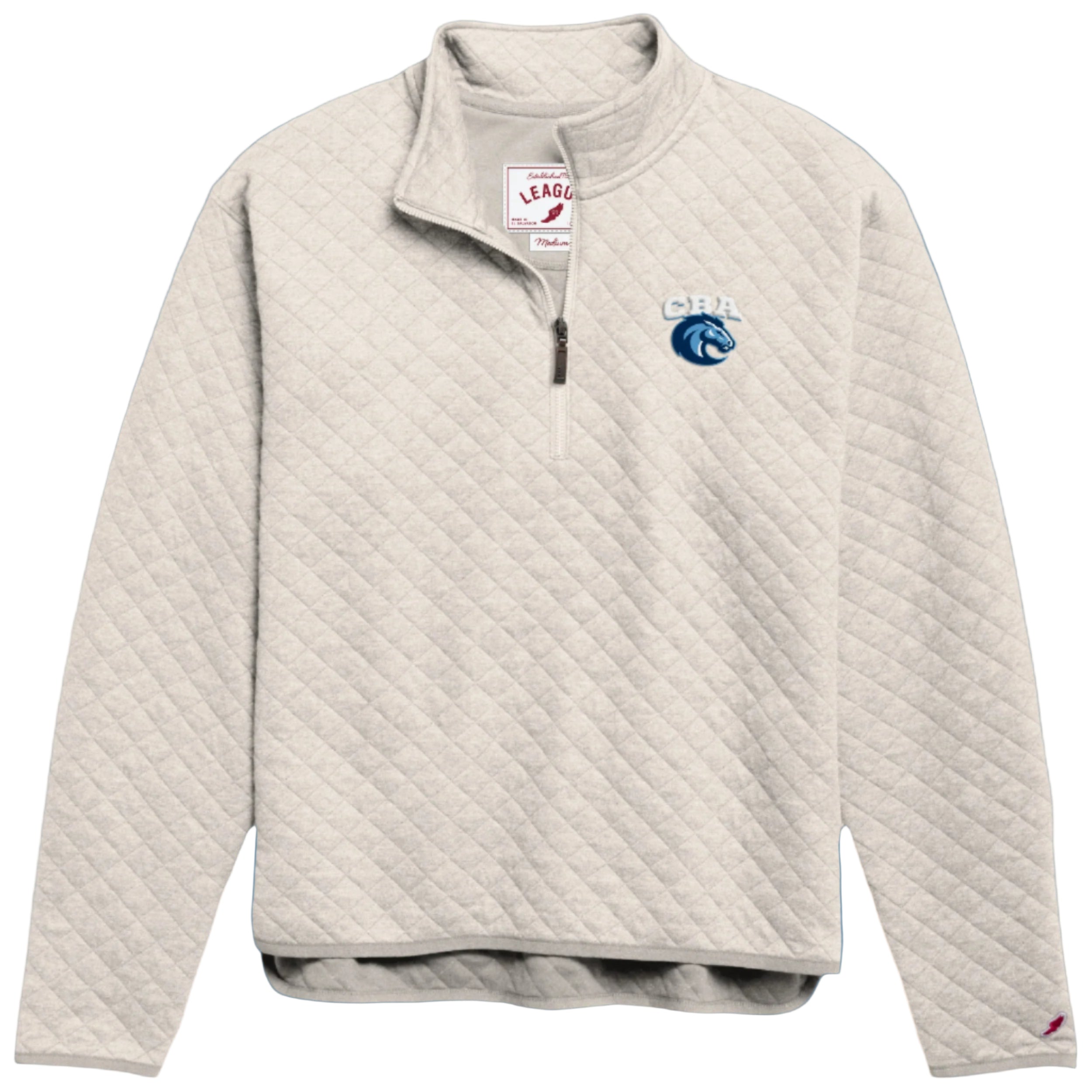 League® brand Ladies Quilted 1/4 Zip (3457)