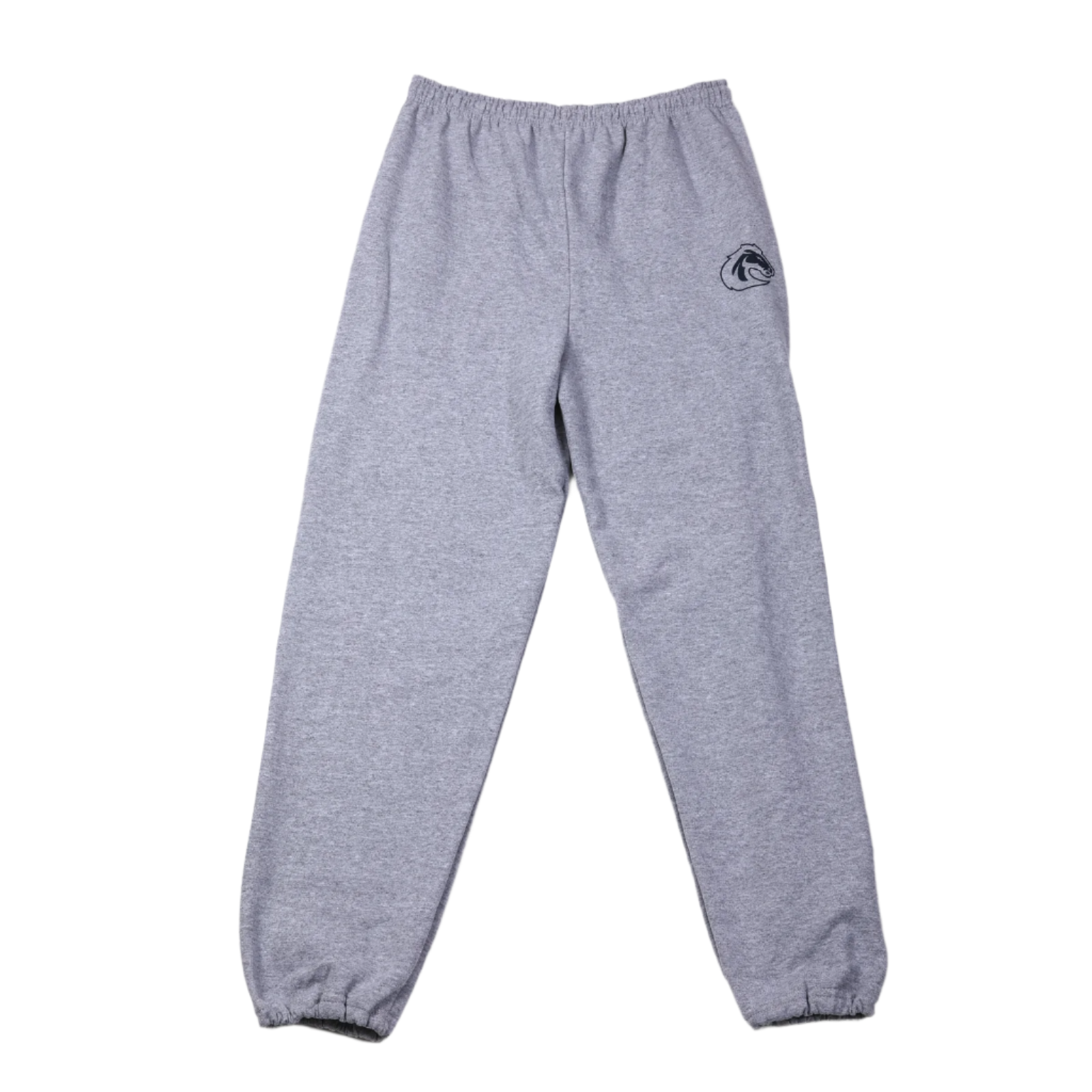 Elastic Bottom Grey Sweatpants w/ Colt (1618)