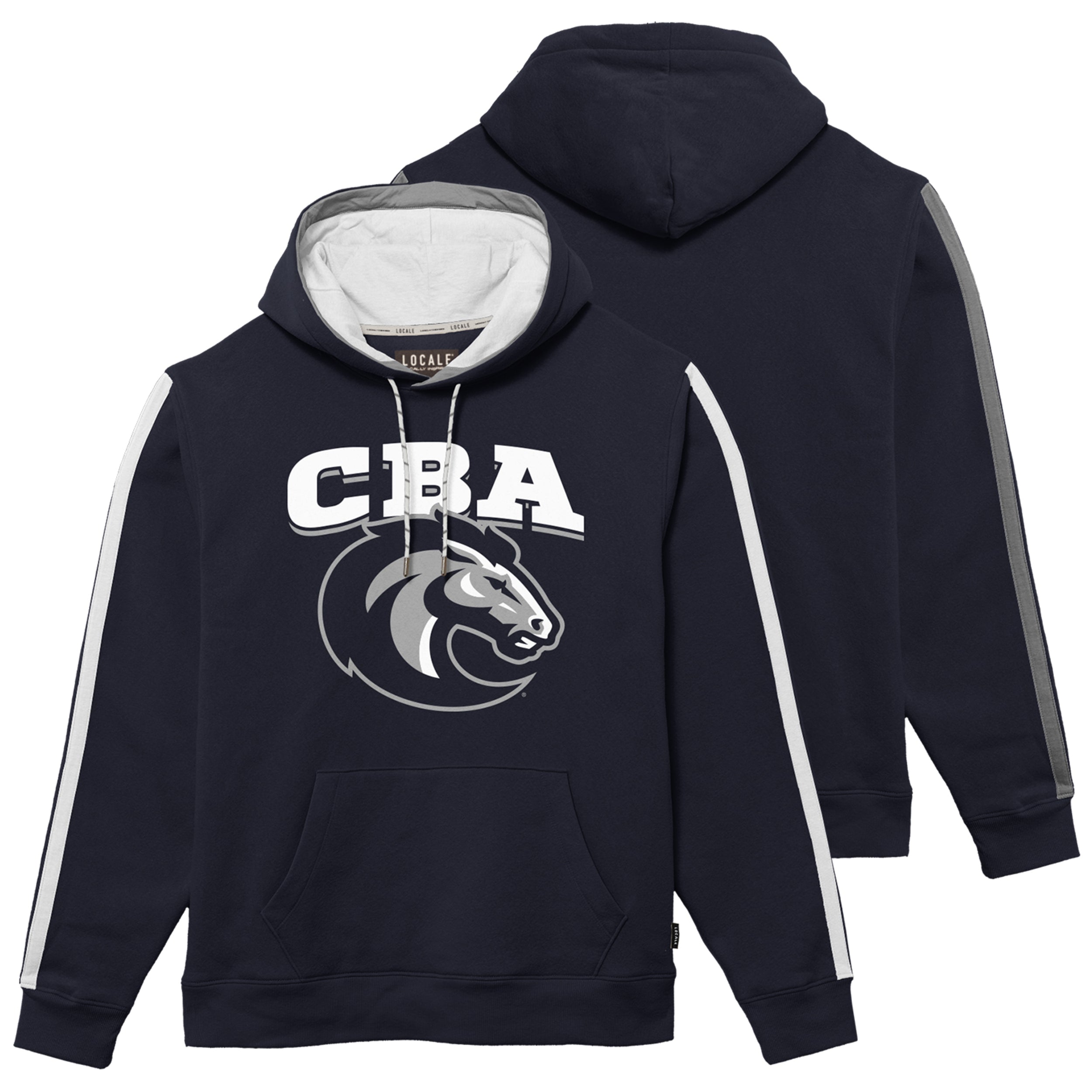 League® CBA Colt Color block hooded sweatshirt (8011)