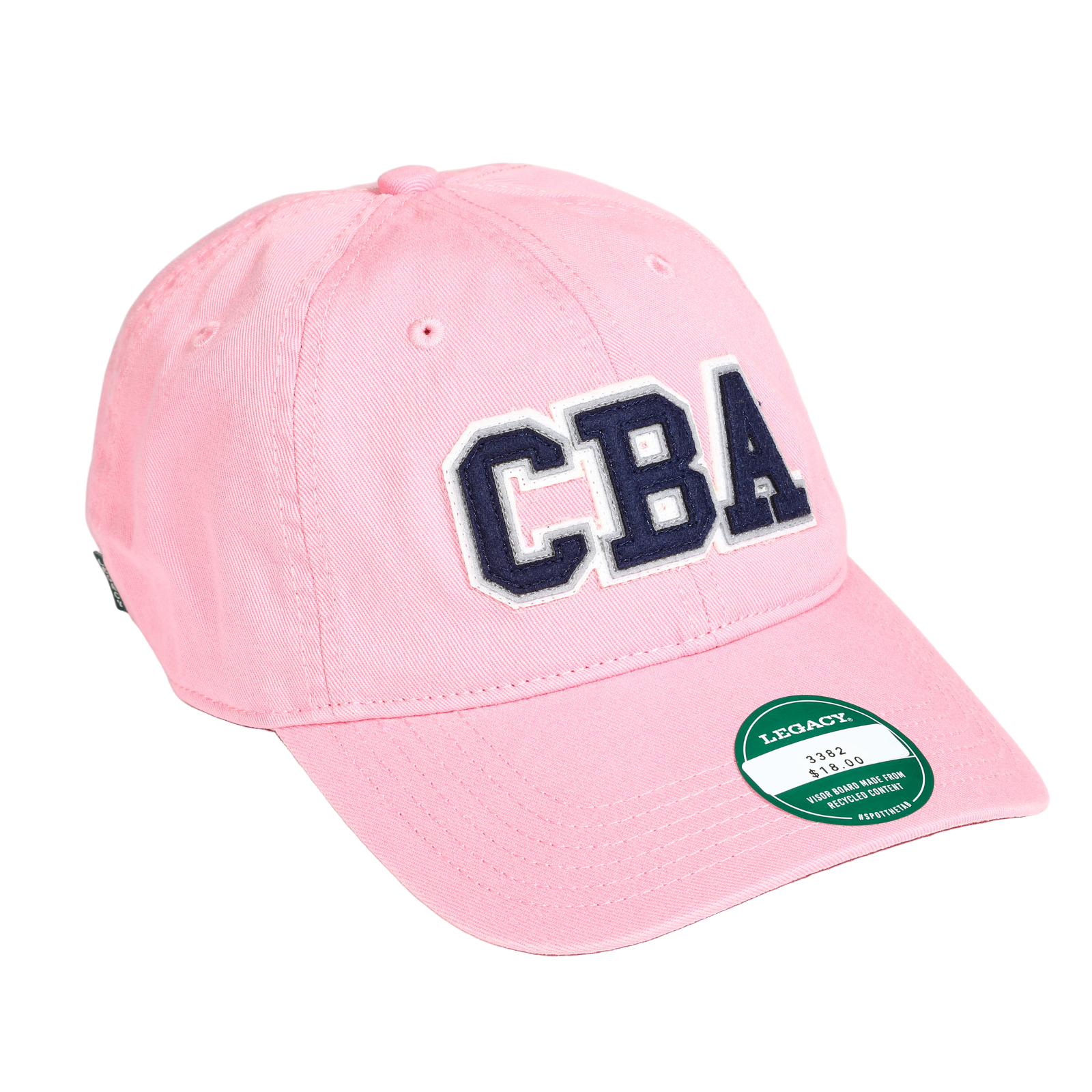 Pink Oxford Relaxed Twill Hat (3382)