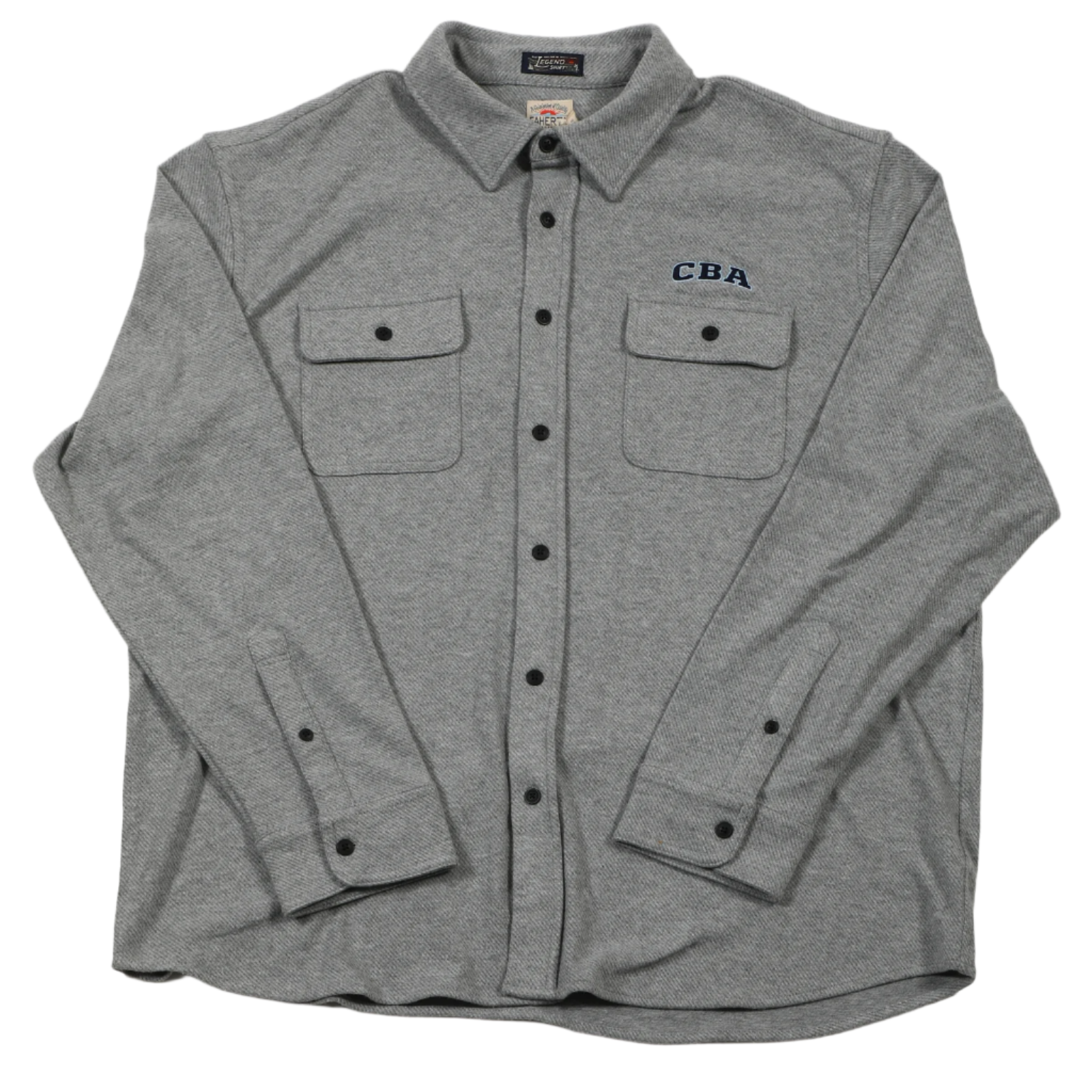 Faherty Legend Sweater Shirt - Grey (8022)