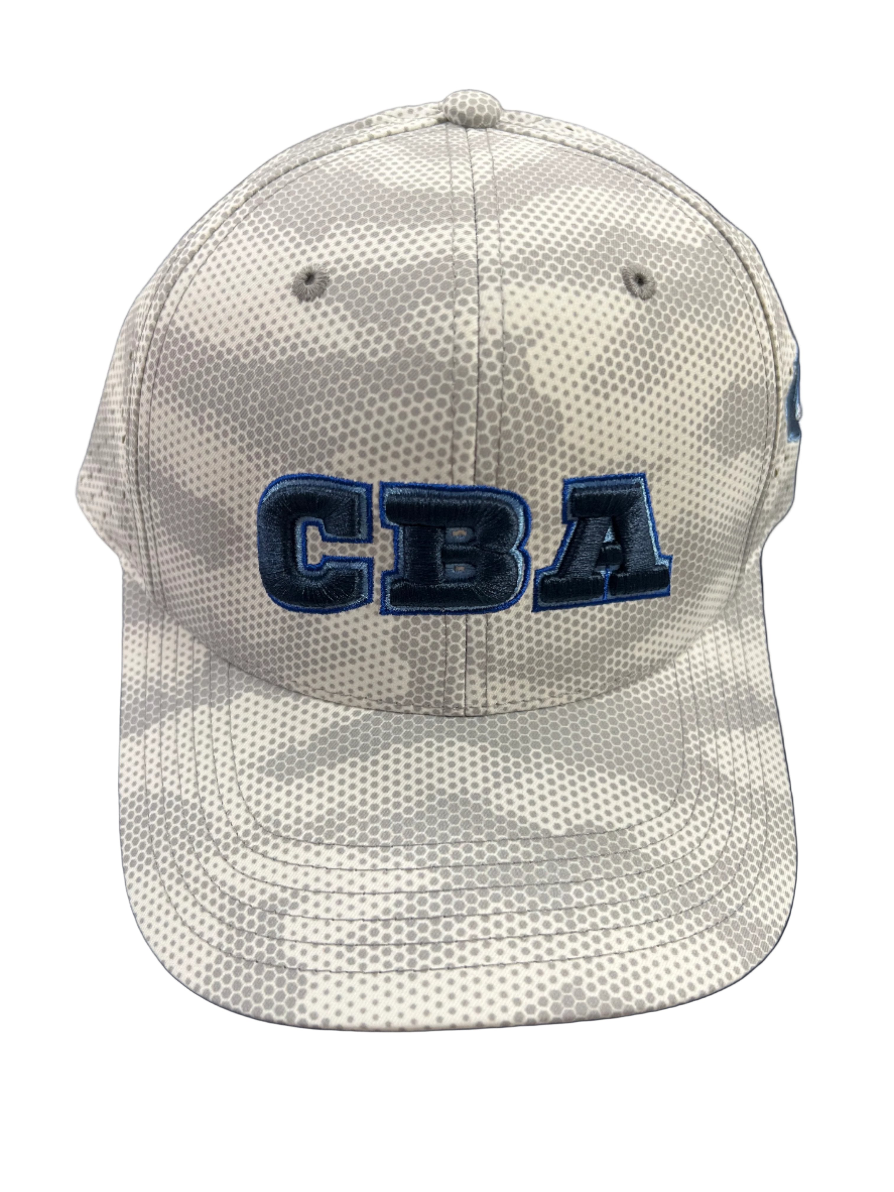 Grey/White Camo CBA performance hat (8002)