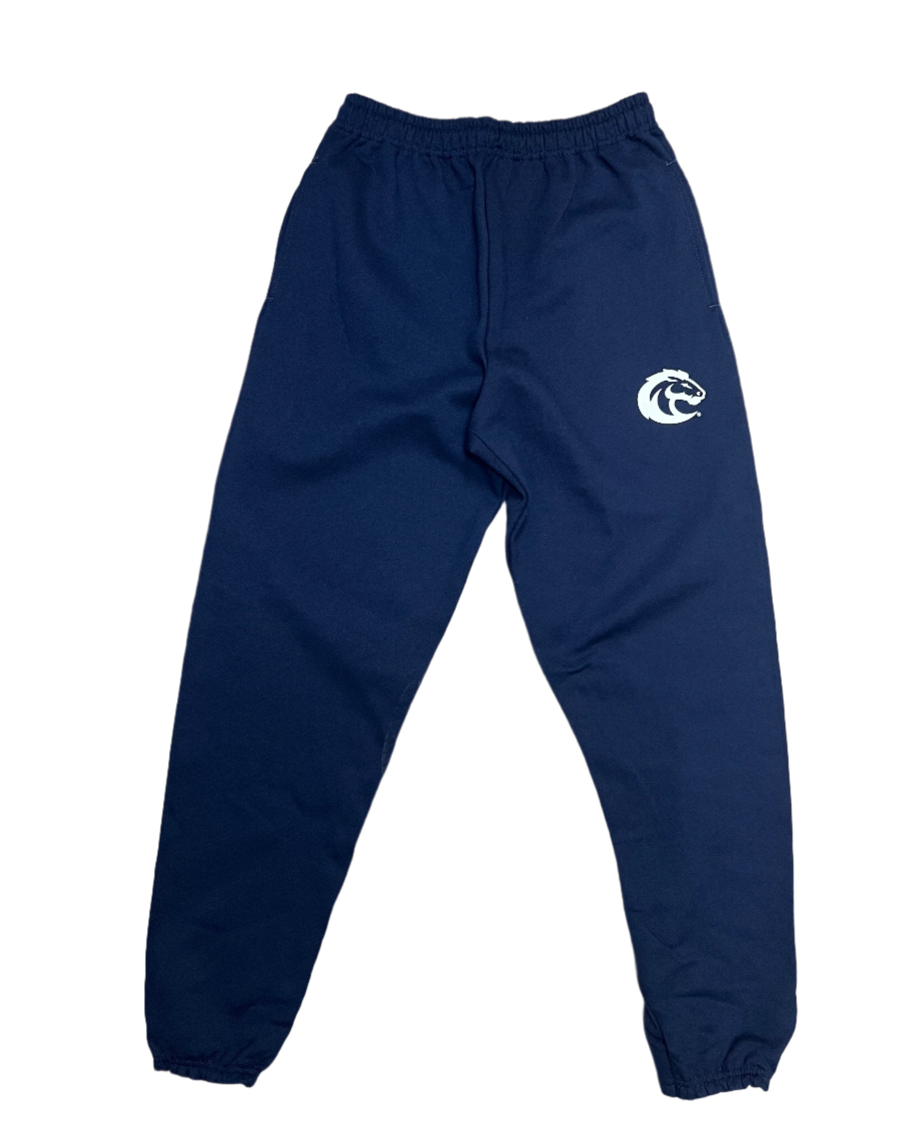 Navy Colt Sweatpants with elastic bottom and pockets (1603)