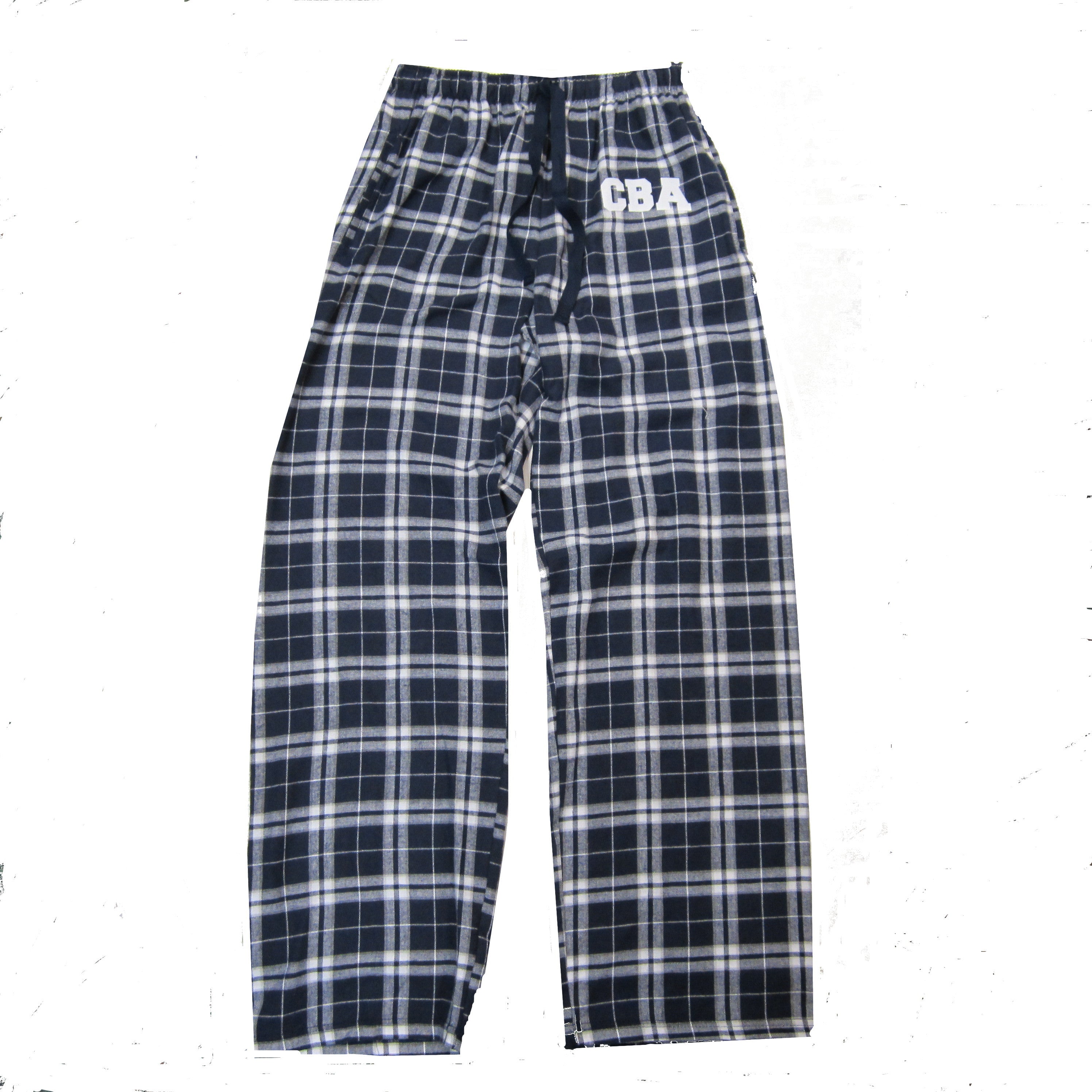 Navy & White Boxercraft® Flannels (1578)