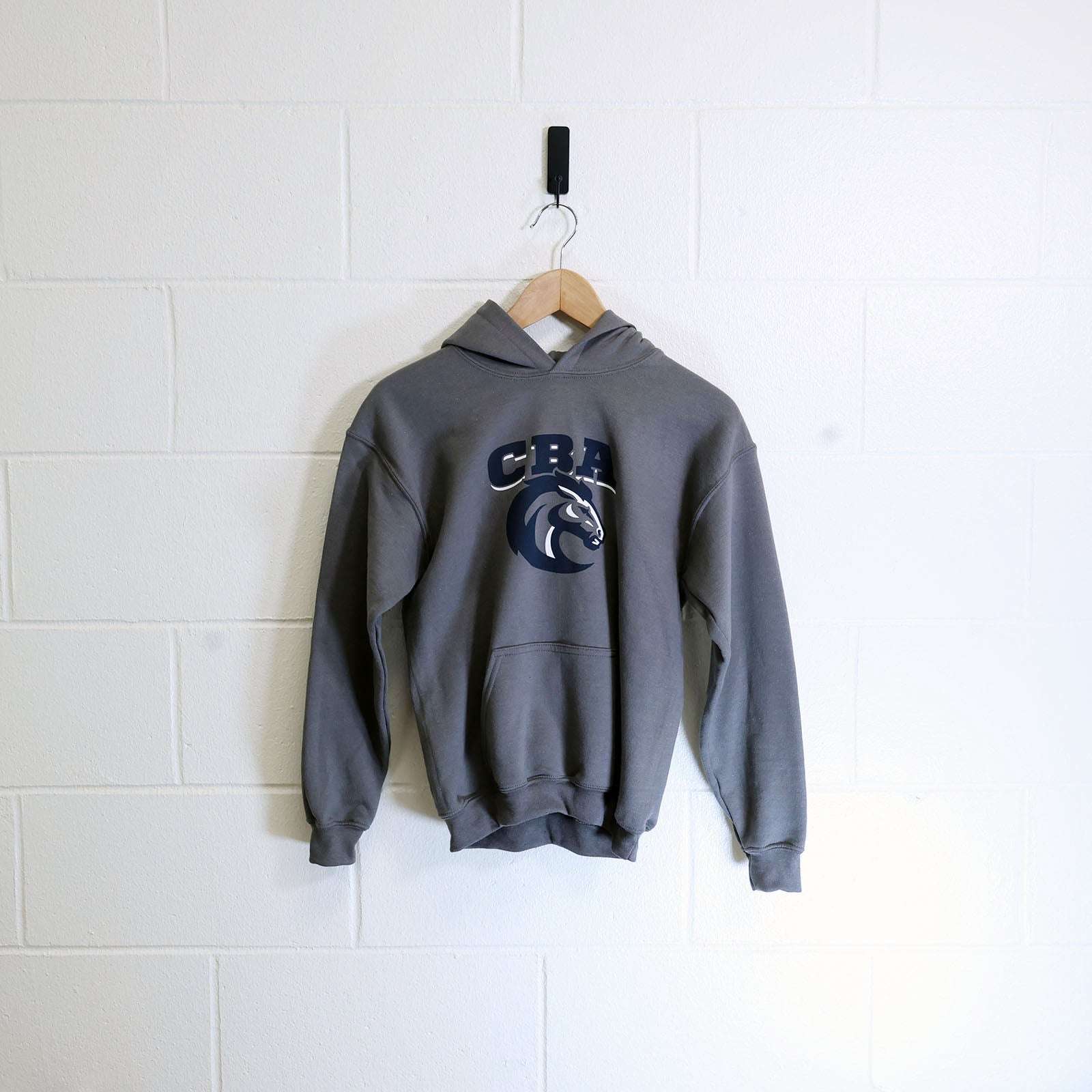 Youth Charcoal Hoodie