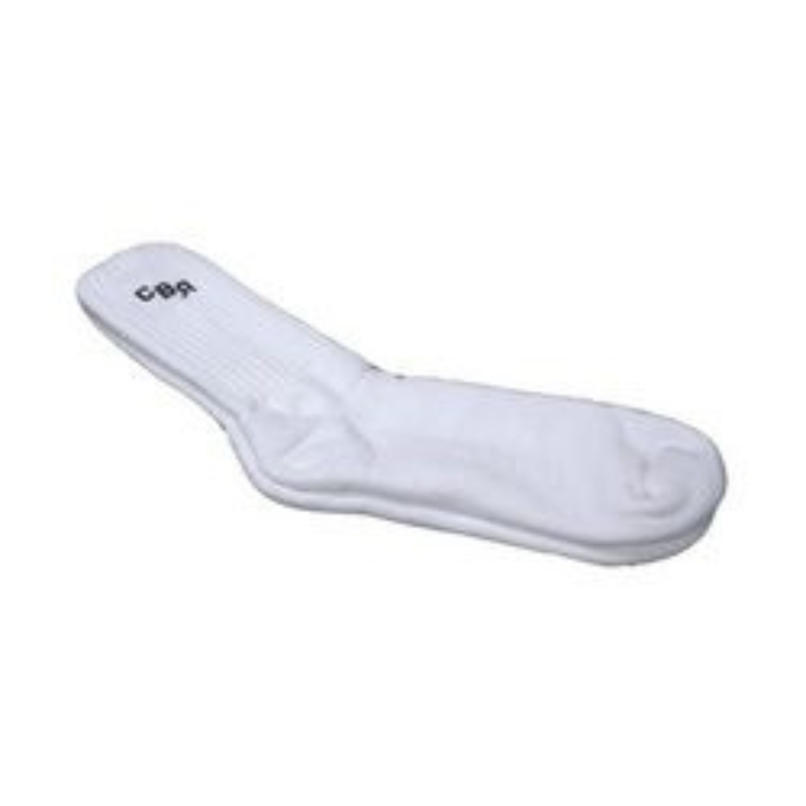 White CBA Crew Sock