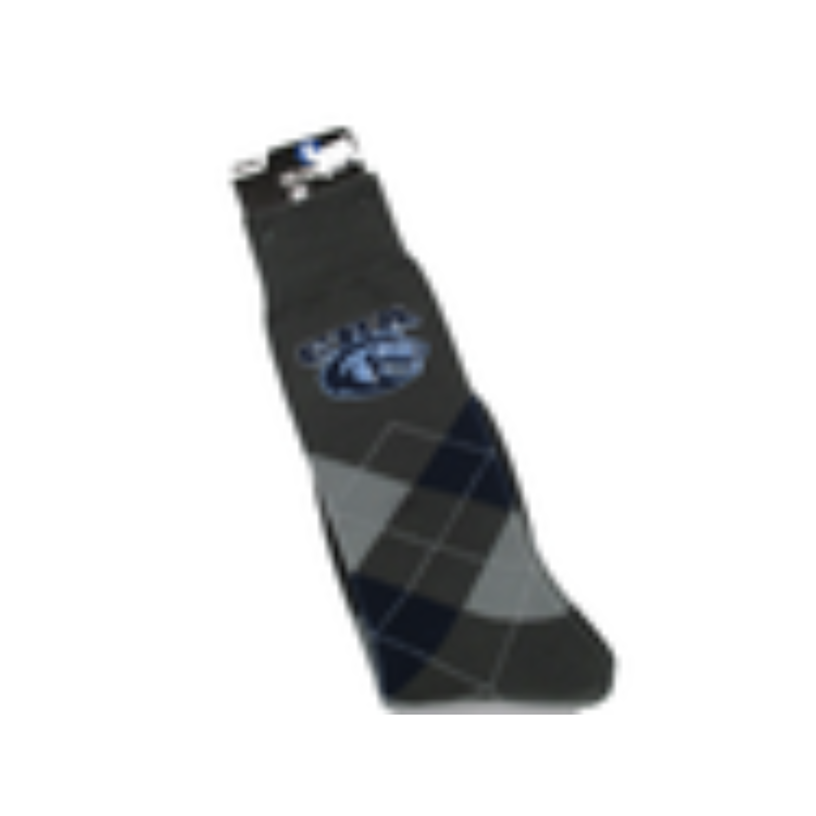 Grey Argyle Socks