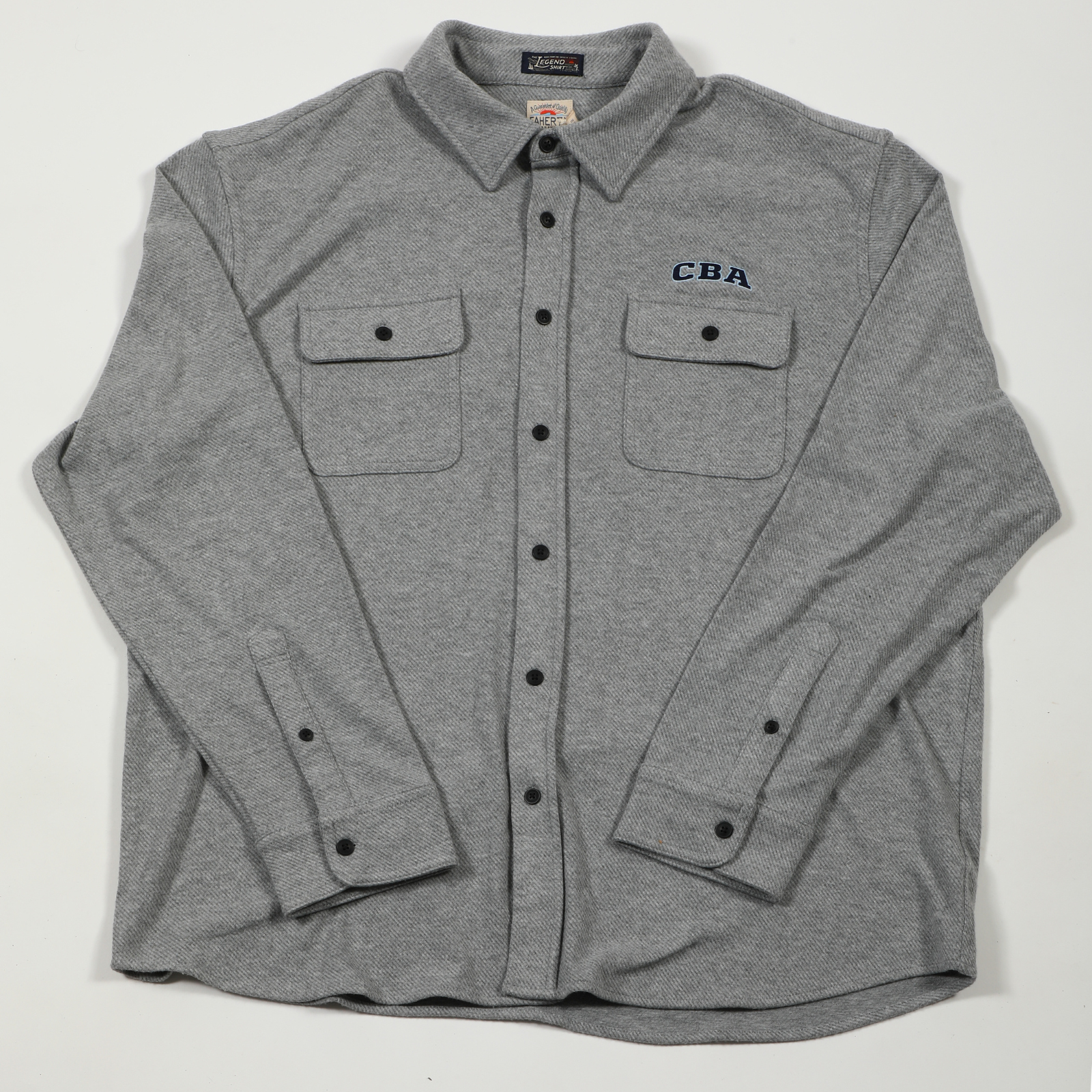 Faherty Legend Sweater Shirt - Grey