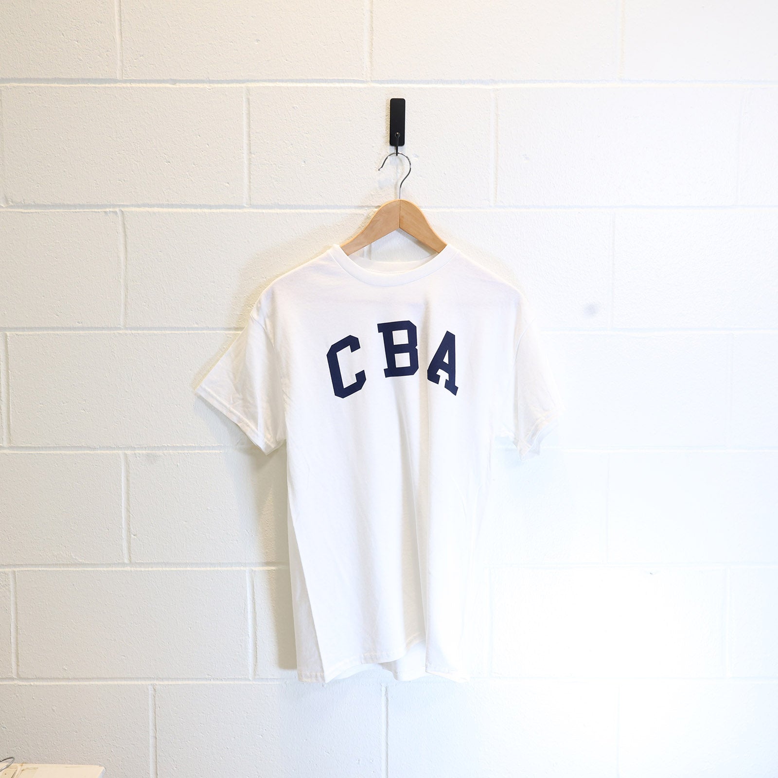 White CBA Tee