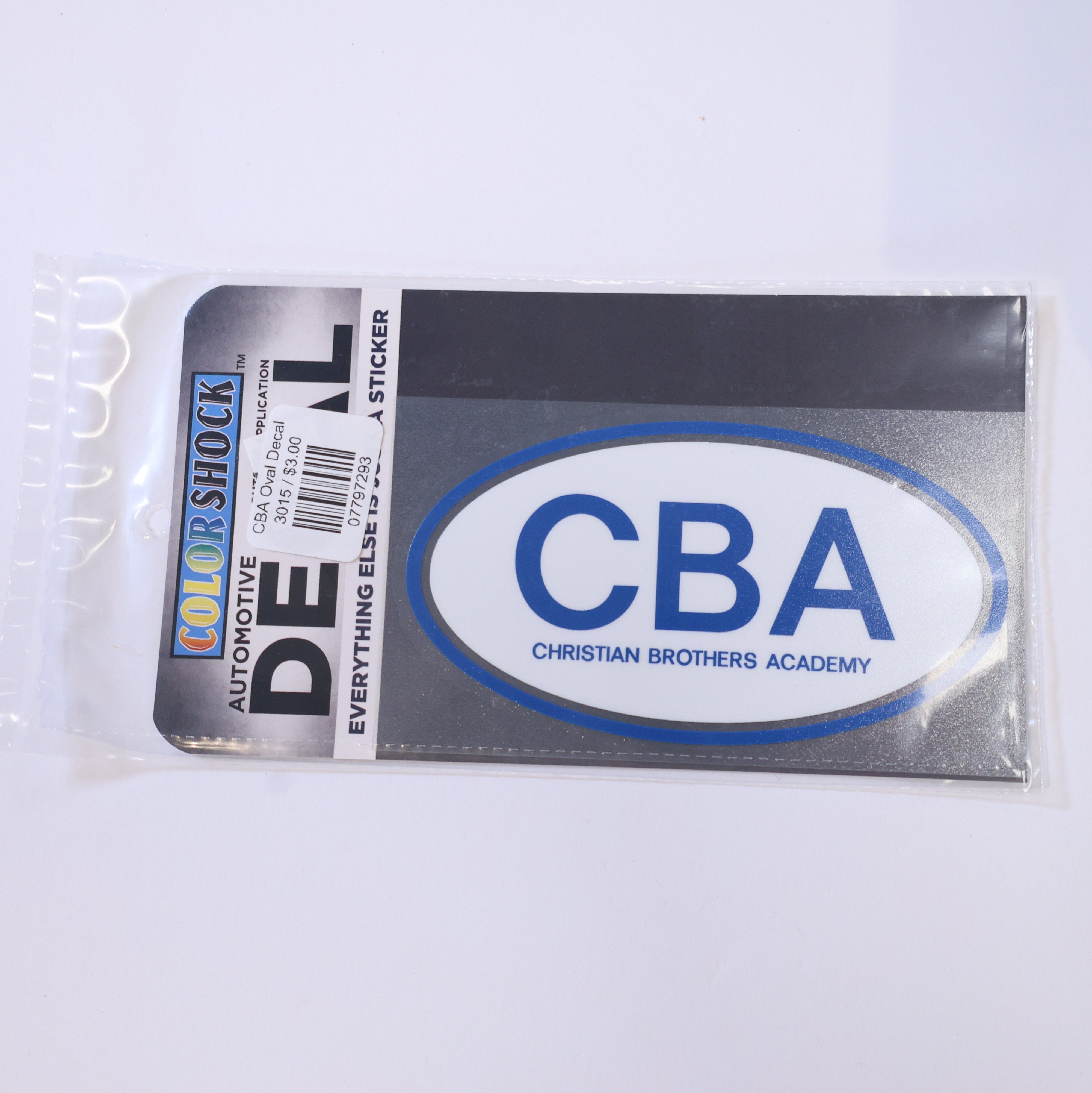 CBA Oval Decal