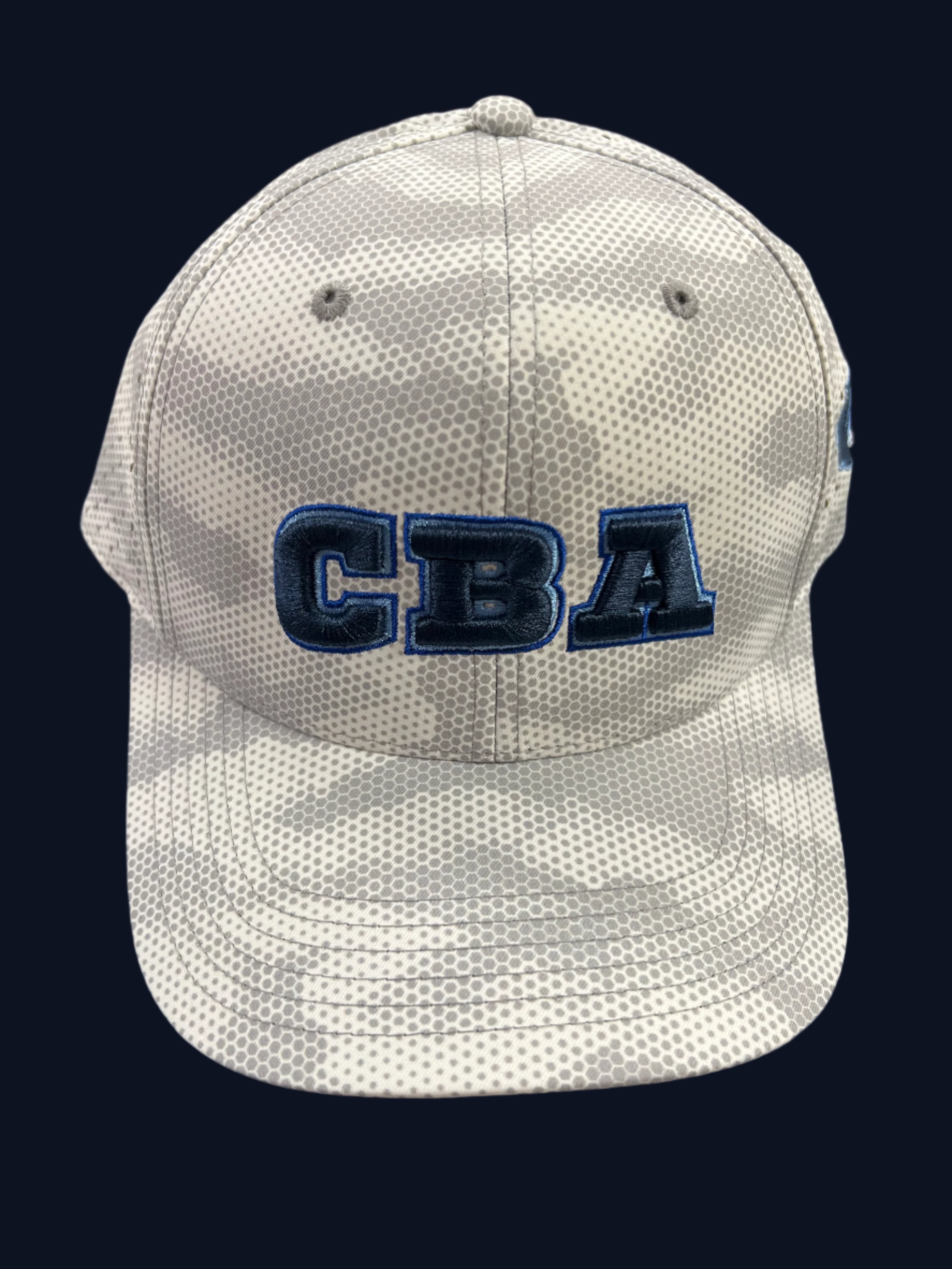 Grey/White Camo CBA performance hat