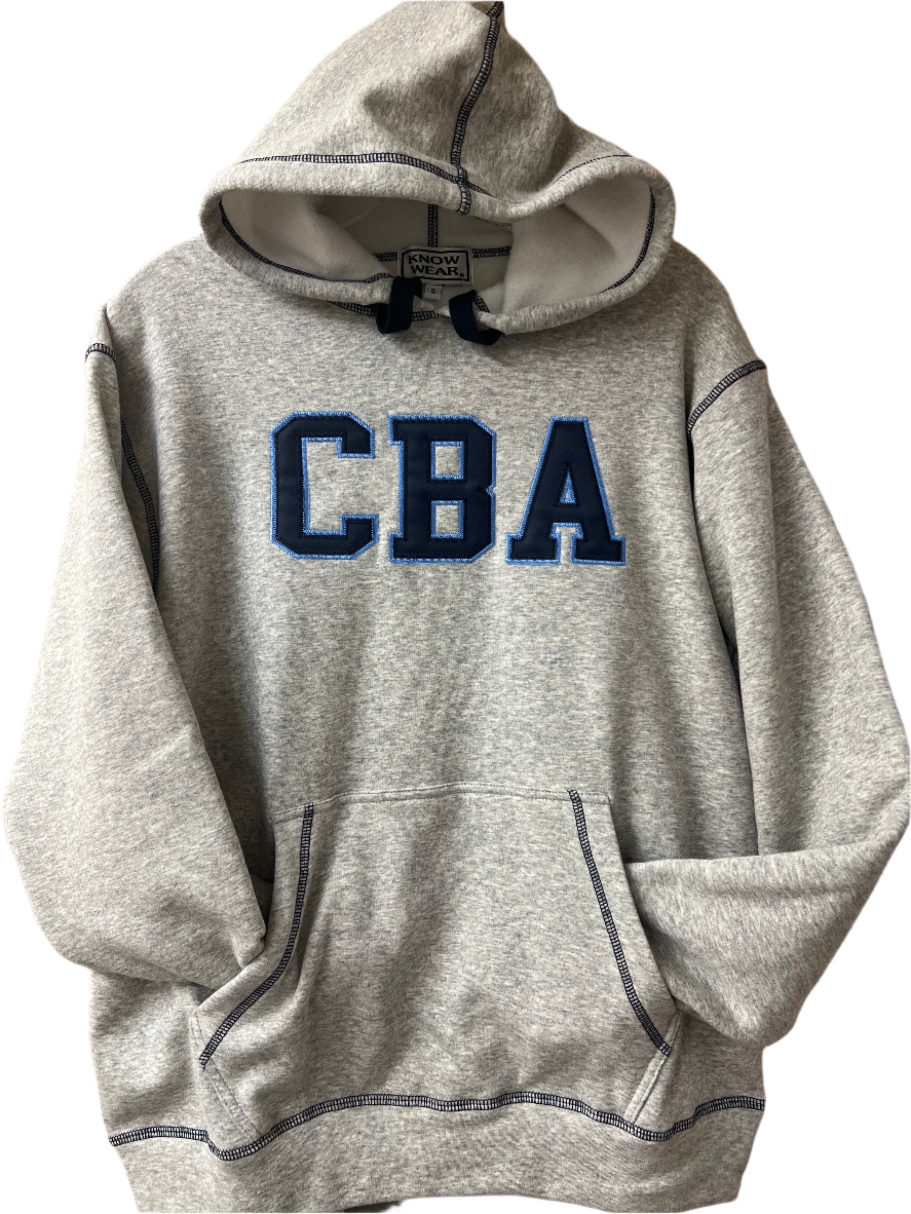 CBA Hooded Sweatshirt with Contrast Stitching