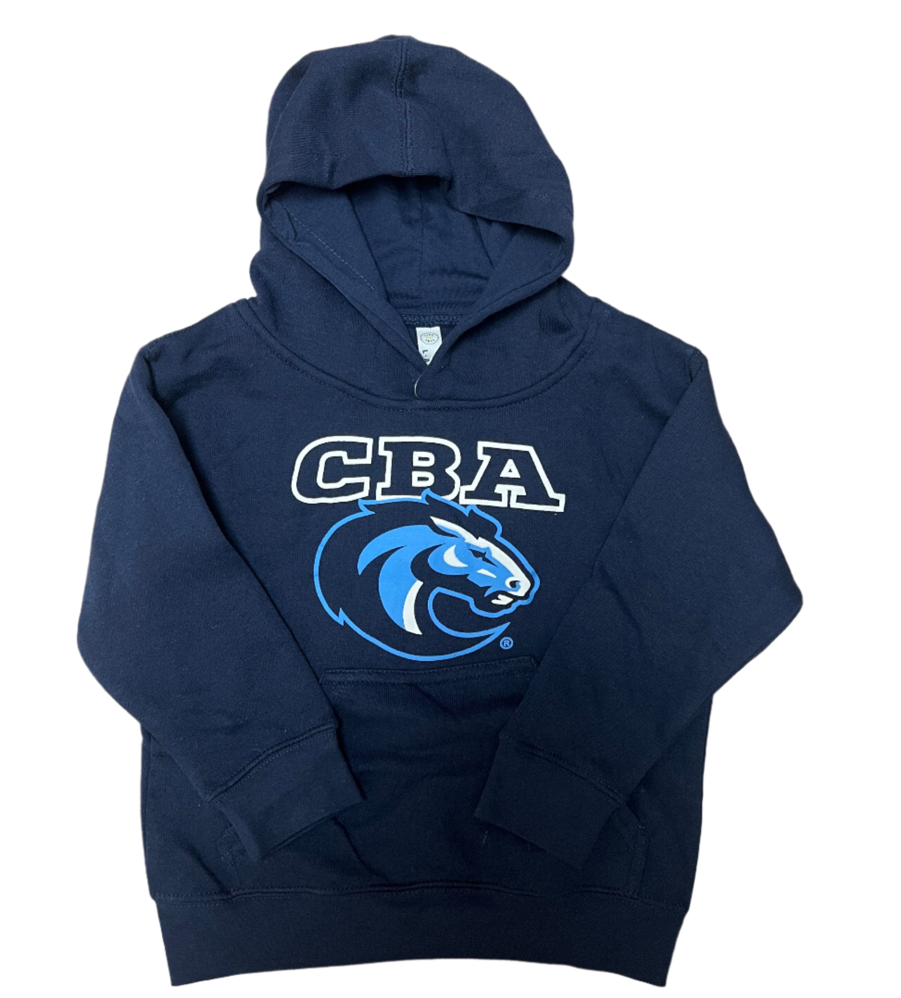 Youth Navy Colt Hooded Sweatshirt (1637)
