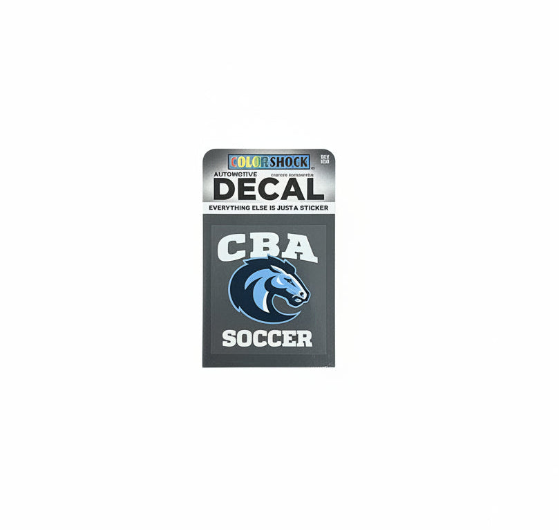 CBA Soccer Decal (3017)
