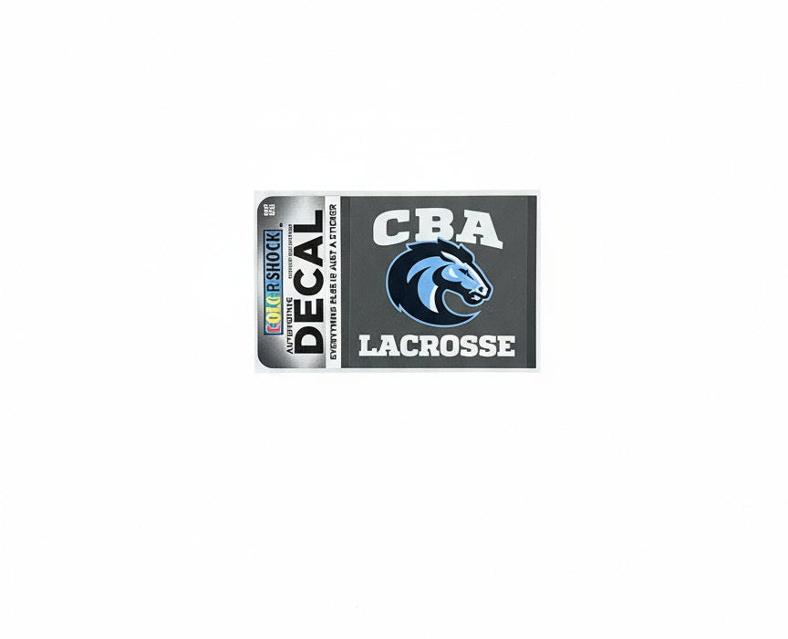 CBA Lacrosse Decal (3024)