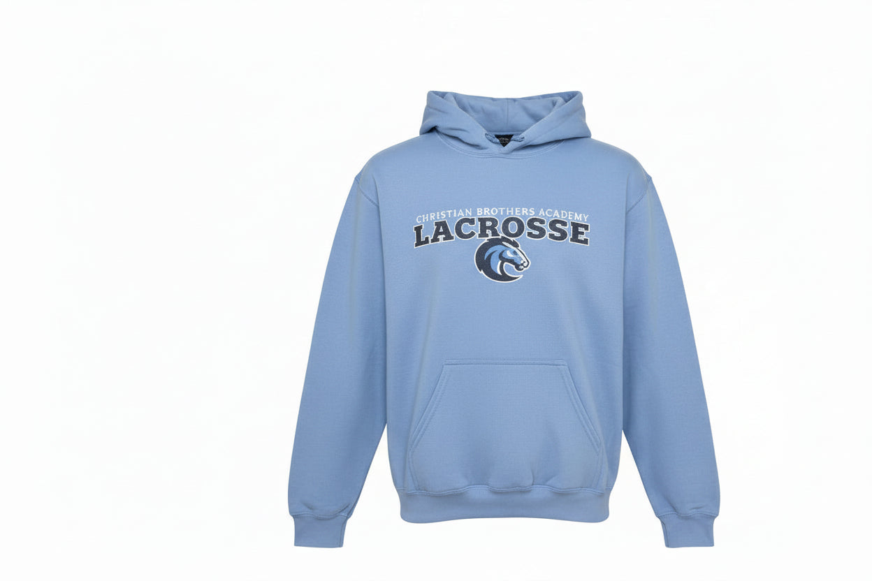 Carolina Blue Lacrosse Hooded Sweatshirt (8102)