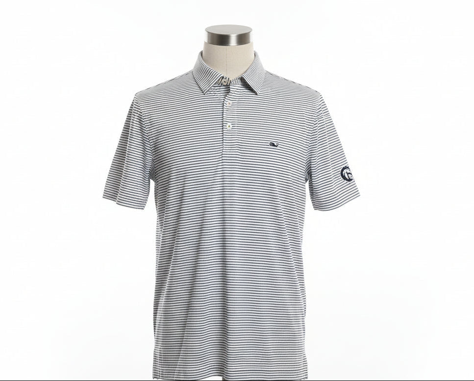 Vineyard Vines Men's Bradley Stripe Signature Sankaty Polo (8029)